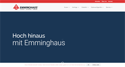 Desktop Screenshot of emminghaus.de